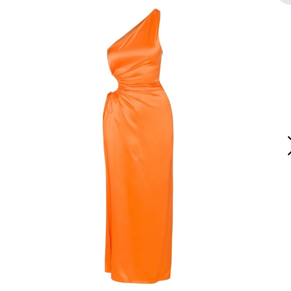 Orange dress